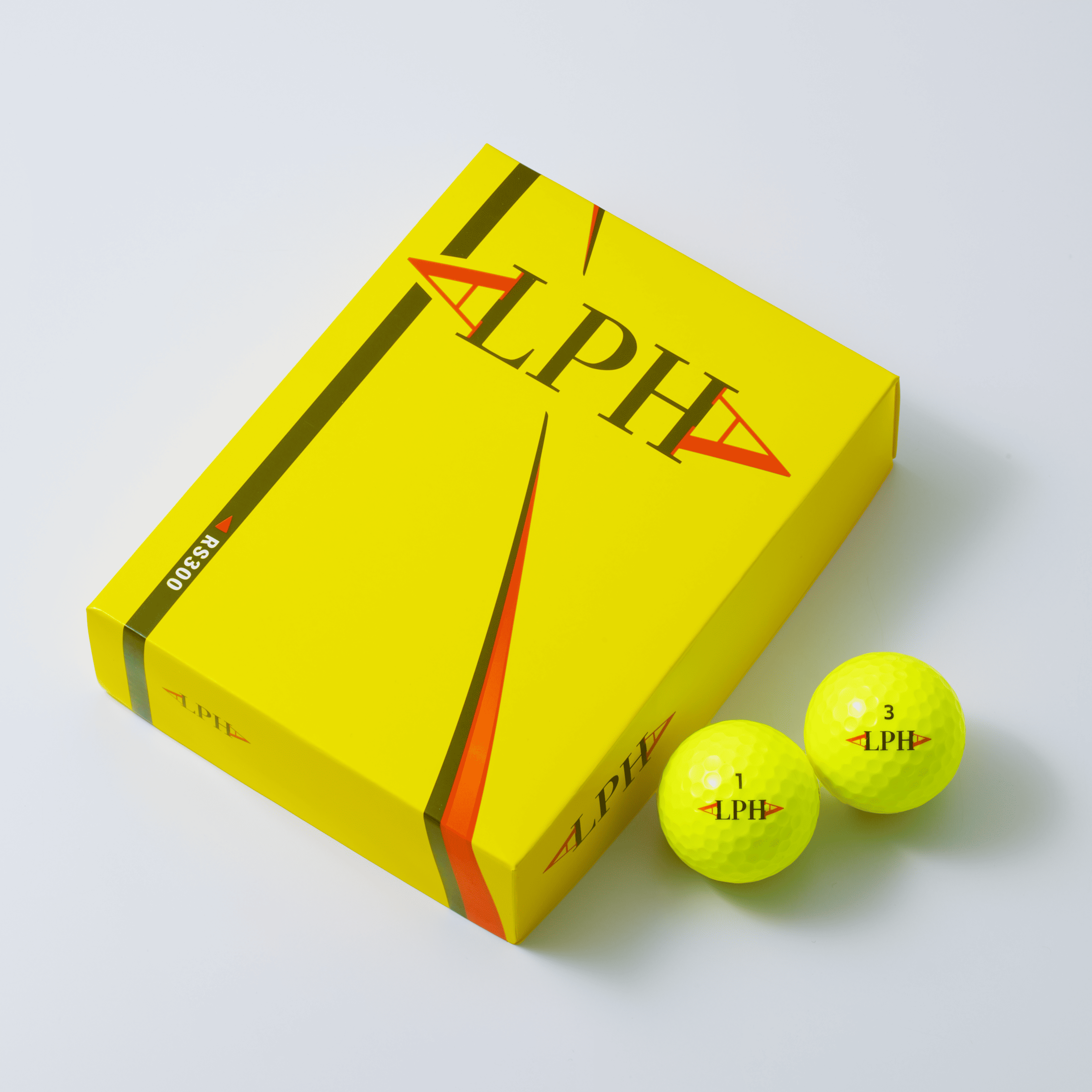 ALPHA(アルファ) ゴルフボール 1ダース (12個入) =RS300= 正規品 姜