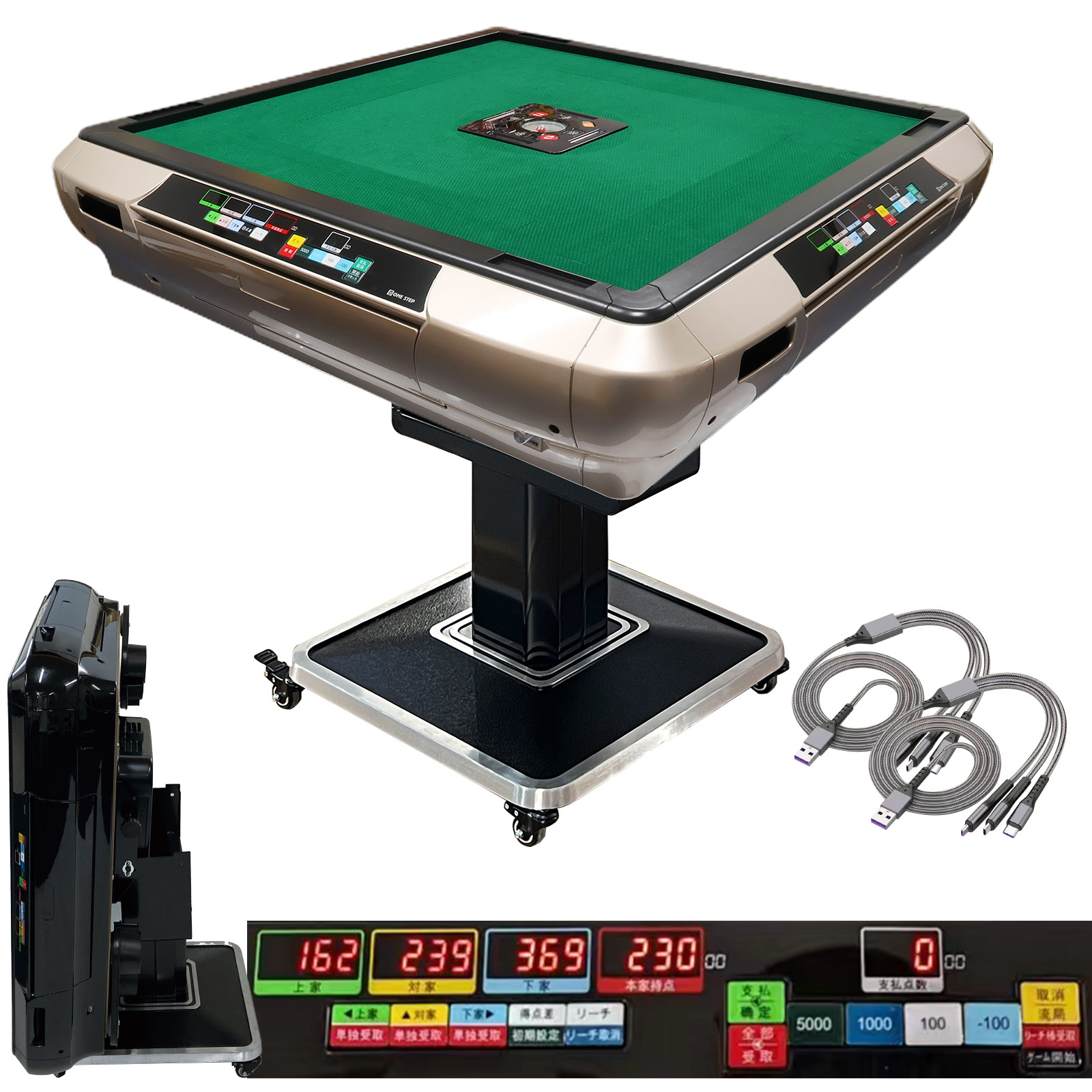 雀鳳（JONGHO） 全自動麻雀卓 点数表示 28mm 麻雀卓 全自動 折りたたみ