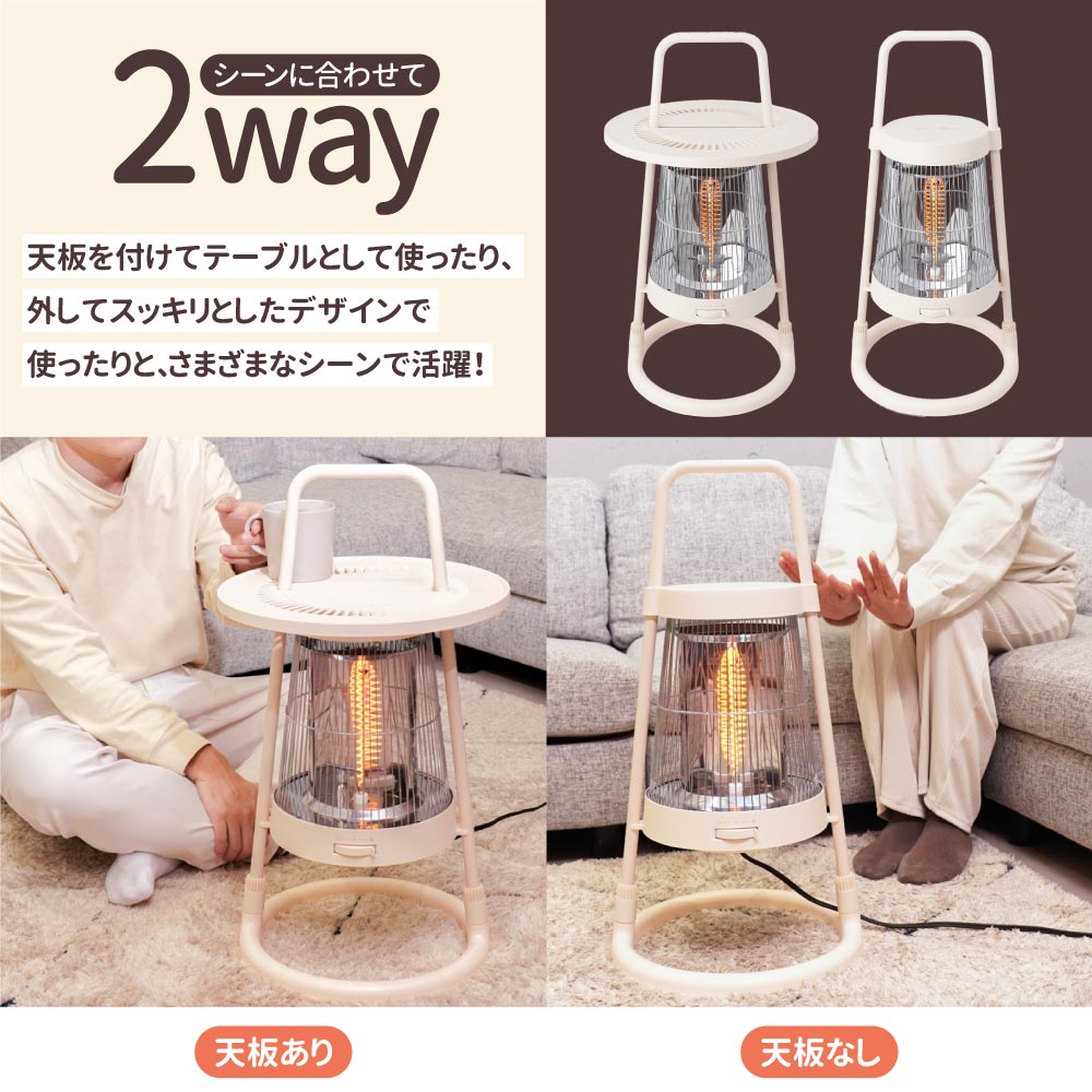 360度 速暖ヒーター 300w 600w 持ち運び 寝室 スイッチ 転倒off