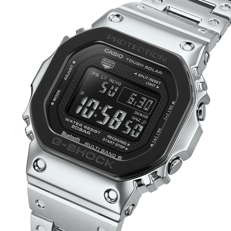 G-SHOCK フルメタル ブラックベゼル GMW-B5000BT-1JF メンズ 腕時計
