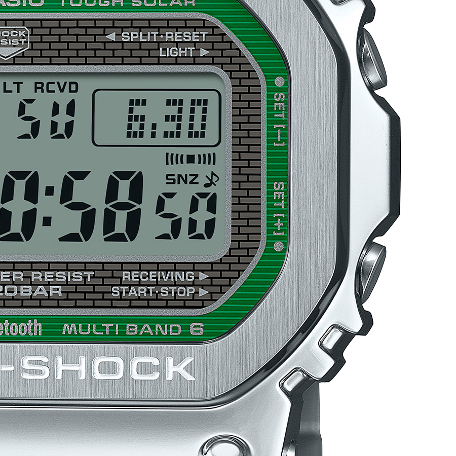 G-SHOCK FULL METAL フルメタル グリーンアクセント GMW-B5000D-3JF