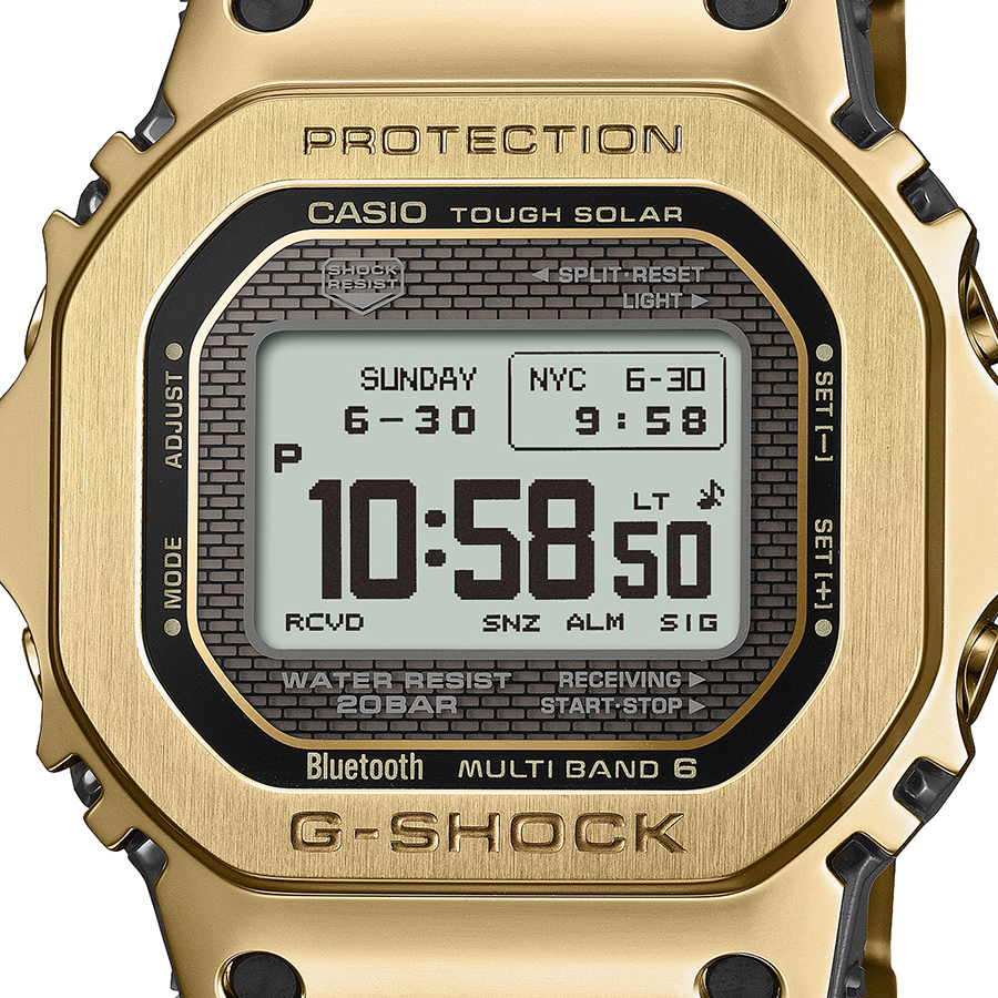 G-SHOCK フルメタル MIP液晶モデル ゴールド GMW-BZ5000GD-9JF メンズ