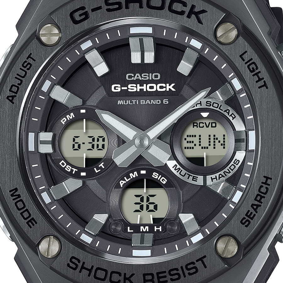 G-STEEL G-SHOCK モノトーンシリーズ GST-W110MS-1AJF メンズ 腕時計