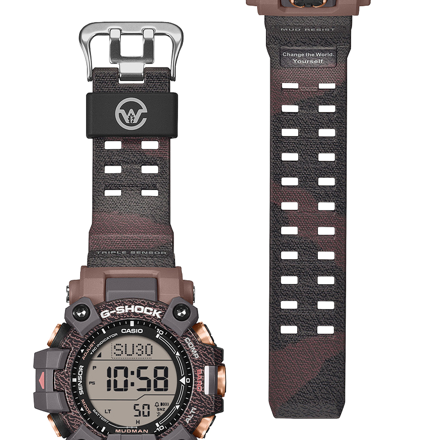 G-SHOCK マッドマン EARTHWATCH コラボレーションモデル 2025 カバ GW