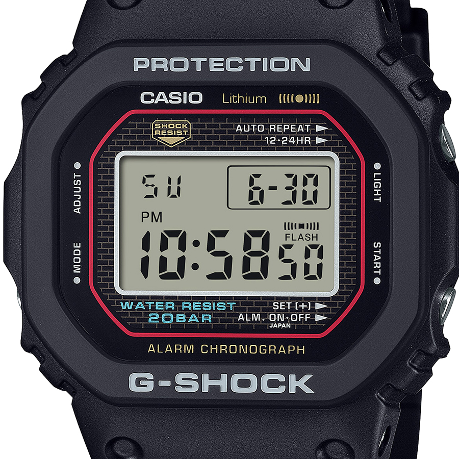 G-SHOCK 初代 復刻モデル DW-5000R-1AJF メンズ 腕時計 電池式