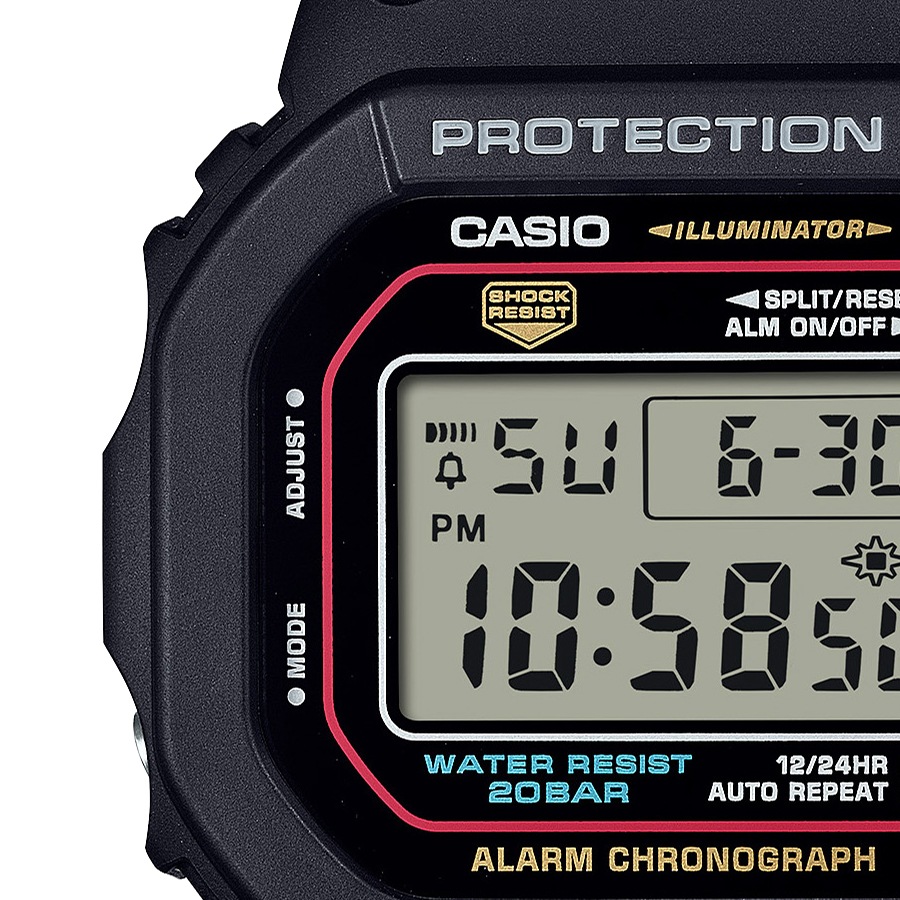 G-SHOCK アイコニックスタイルズ 初代カラーモデル DW-5600RL-1JF