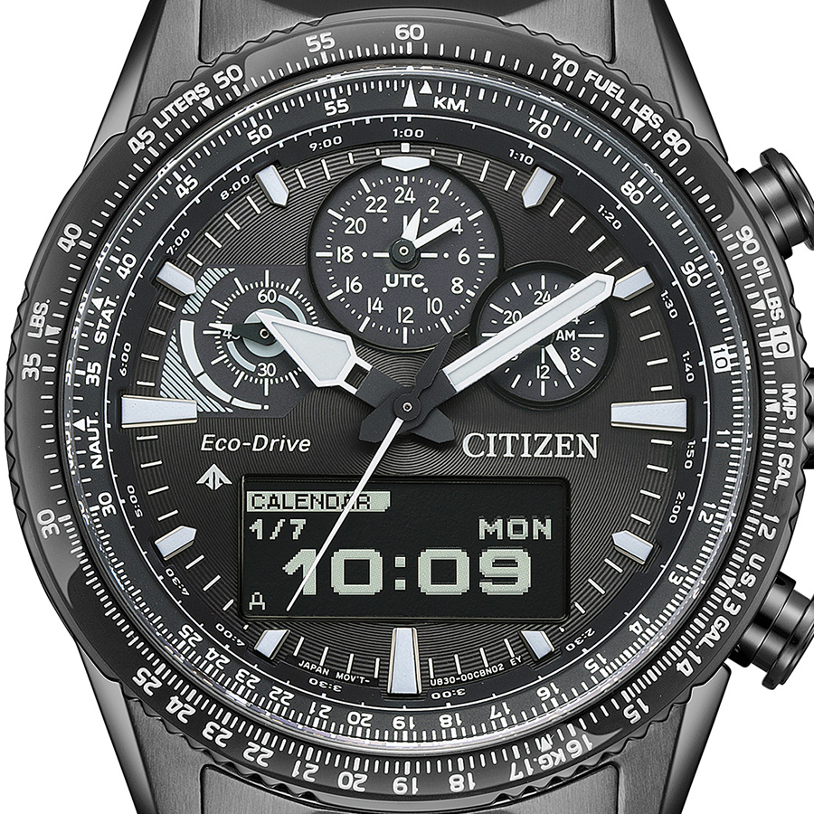 PROMASTER シチズン プロマスター スカイシリーズ アナデジ パイロット