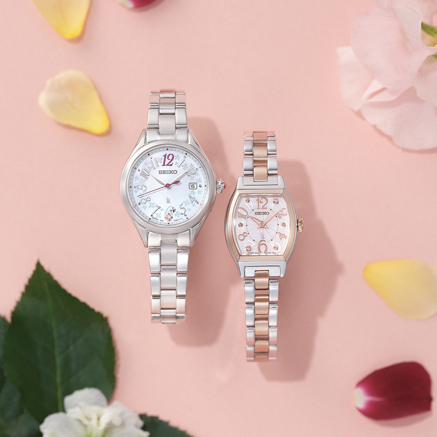 LUKIA セイコー ルキア Grow フラワーガーデン SSQW091 レディース