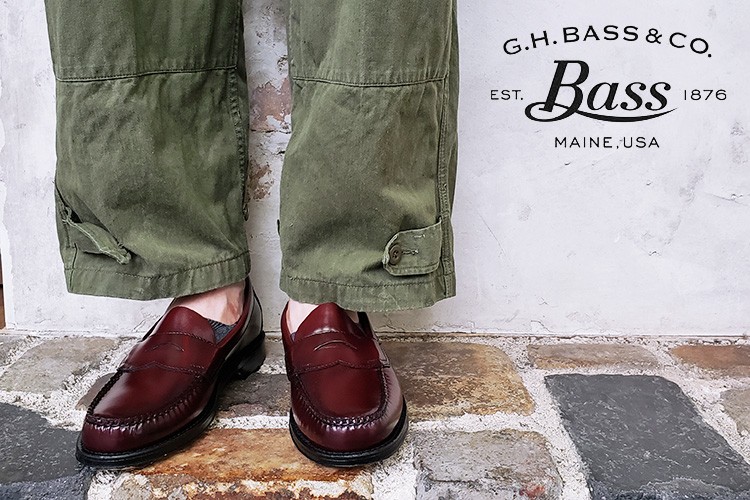 G.H.BASS（ジーエイチバス） LOGAN ローガン MOC PENNY LOAFER モック