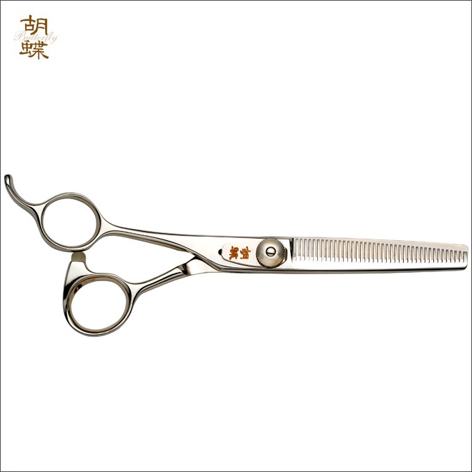 トリミングシザー 胡蝶 6L-40F 左用（スキ／6.0インチ／カット率40