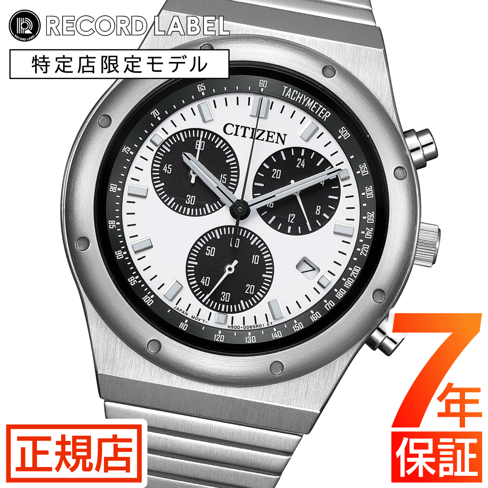 RECORD LABEL シチズン レコードレベール CITIZEN 1984 クロノグラフ