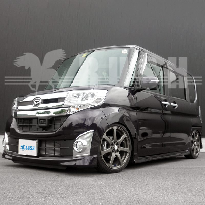 RUSH 車高調 タント タントカスタム LA600S 車高短 モデル フルタップ