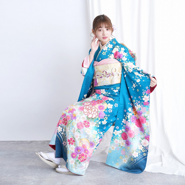 振袖 レンタル 成人式 21点セット レトロ 結婚式 結納 前撮り 成人式