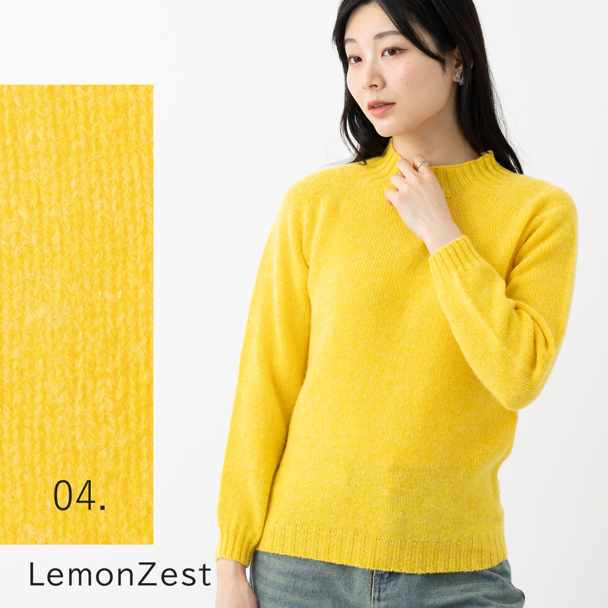 Harley of SCOTLAND（ハーレーオブスコットランド） レディース モック