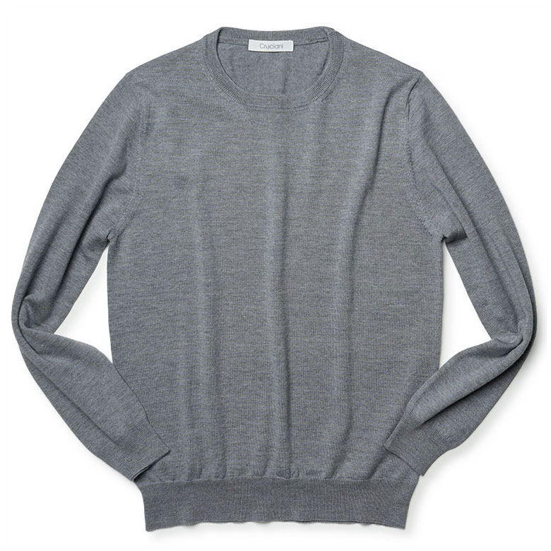 CRUCIANI（クルチアーニ） ニット クルーネック ハイゲージ 14ゲージ