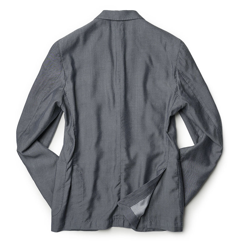 LARDINI（ラルディーニ） ジャケット テンセル ウール ダイアゴナル