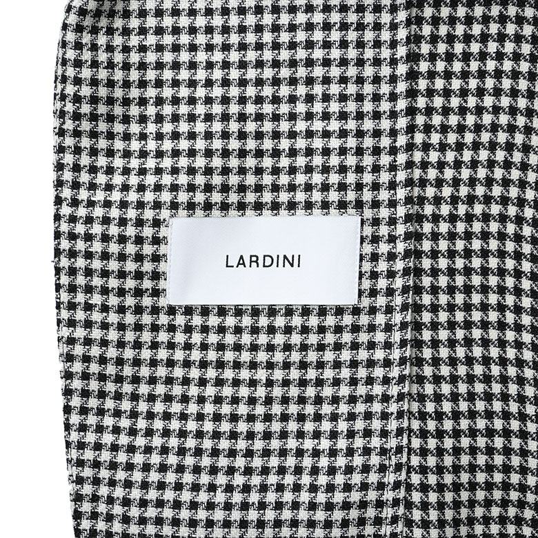LARDINI（ラルディーニ） ジャケット ホップサック ハウンドトゥース