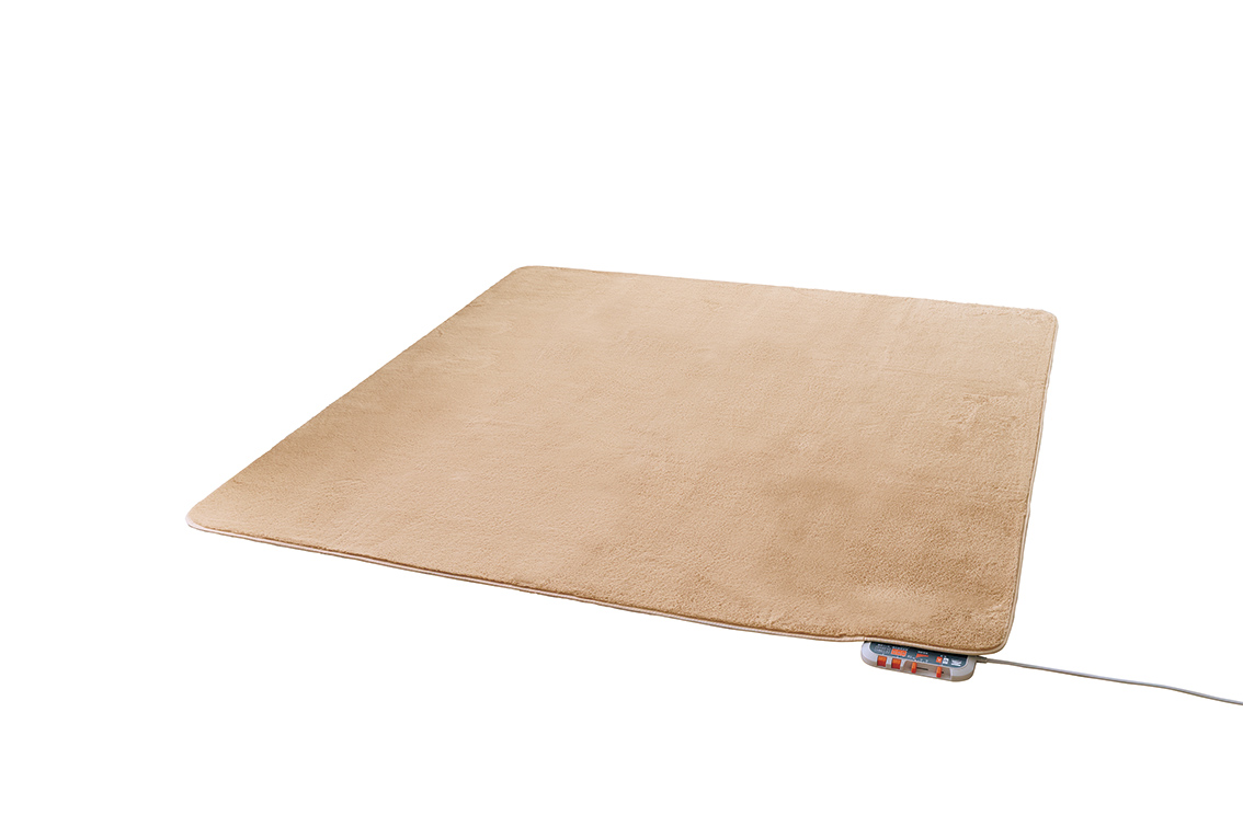 ゼンケン 【電磁波99%カット】 電気ホットカーペット2畳用カバー付き(S