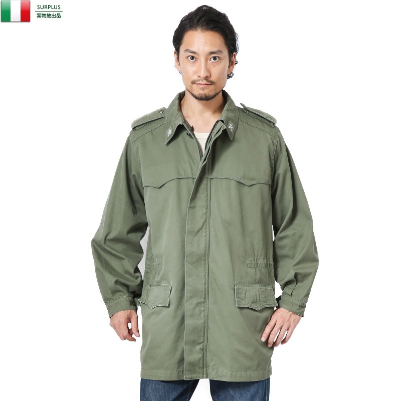 MILITARY（ミリタリー） 実物 USED イタリア軍 フィールドコート