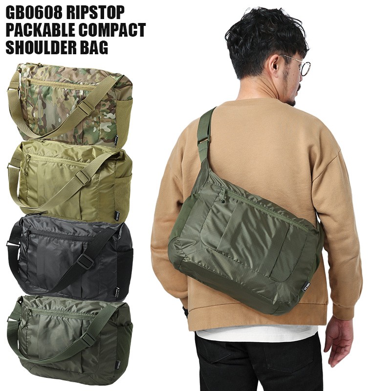 MILITARY（ミリタリー） GB0608 リップストップ PACKABLE コンパクト