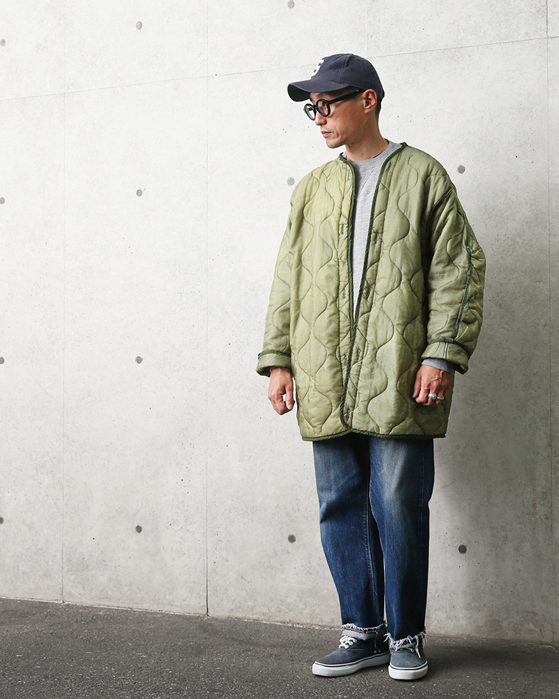 MILITARY（ミリタリー） 実物 USED 米軍 M-65 モッズコート用ライナー