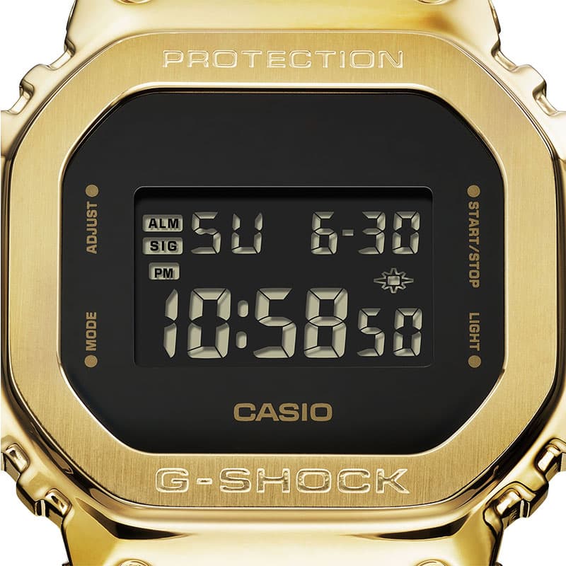 G-SHOCK カシオ 腕時計 Gショック ゴールド×ブラック CASIO METAL