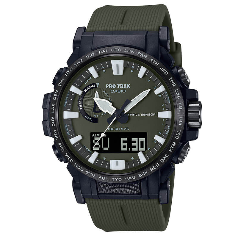 PRO TREK カシオ 電波 ソーラー 腕時計 CASIO 時計 プロトレック