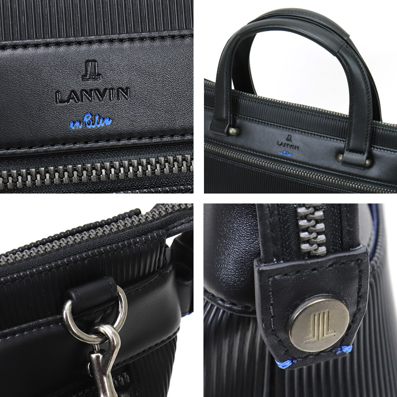 LANVIN en Bleu ランバンオンブルー バンプ ビジネスバッグ ブリーフ