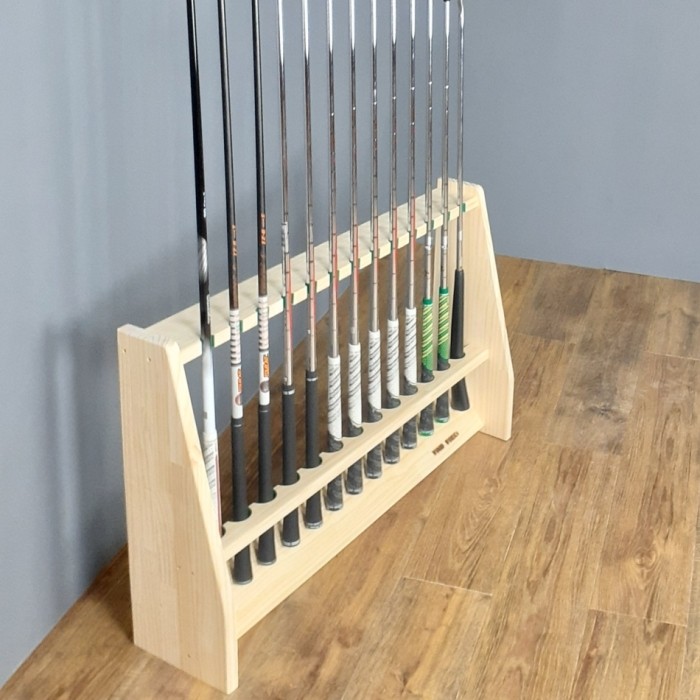 8さん専用】ゴルフクラブスタンド13本＋7本 塗装仕上、色選べます2