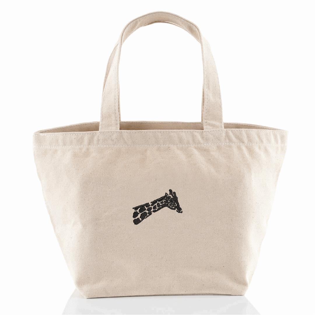 シベリアンハスキー 刺繍 バッグ ミニトートバッグ トートバッグ