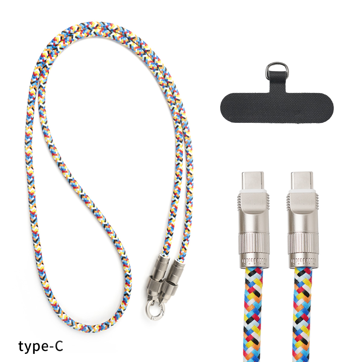 スマホショルダーストラップ 充電ケーブル スマホショルダー かわいい