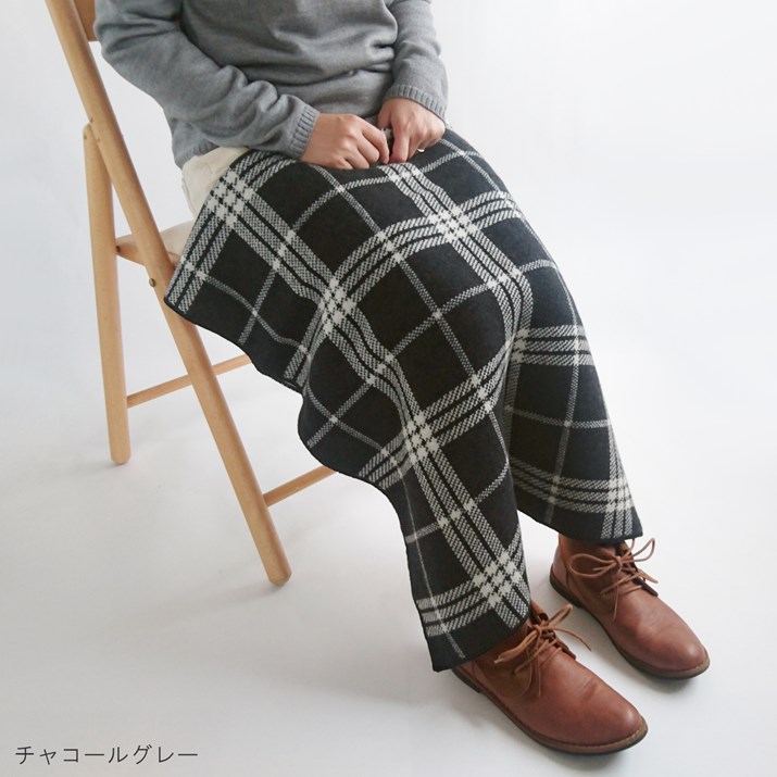 PRODIGAL（プロディガル） カシミヤ 100％ チェック柄 ブランケット