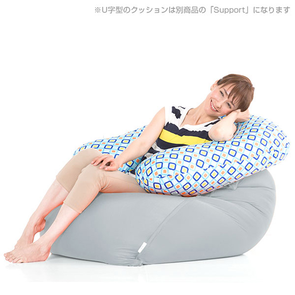 Yogibo midi ビーズクッション ベージュ ヨギボーミディ【Yogibo Midi