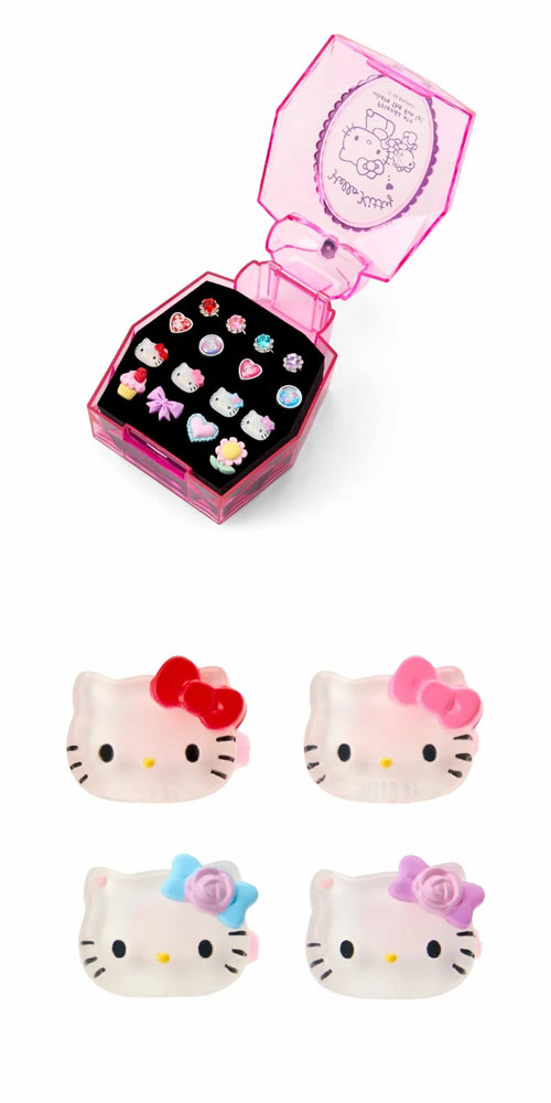 sanrio（サンリオ） 送料無料 指輪セット ハローキティ リング16個入り