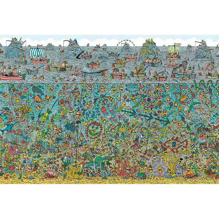 送料無料 ジグソーパズル 2000スモールピース ウォーリーをさがせ