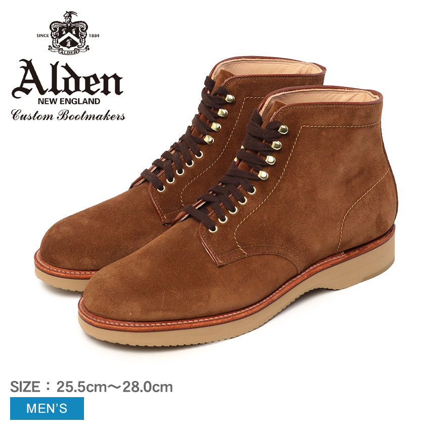 ALDEN（オールデン） ブーツ メンズ SNUFF SUEDE BOOT ALDEN M2804H