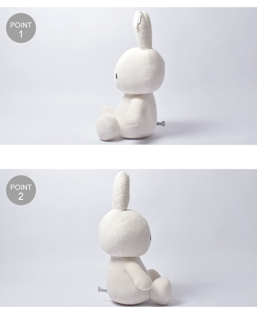 ミッフィー ぬいぐるみ グッズ ボントントイズ コーデュロイ70cm BON