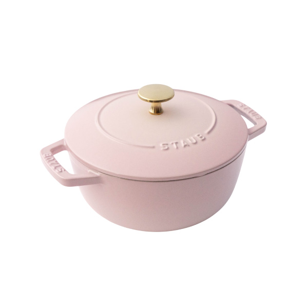 Wa-NABE ストウブ M ソルベローズ 丸 ホーロー鍋 ホーロー 鍋 なべ