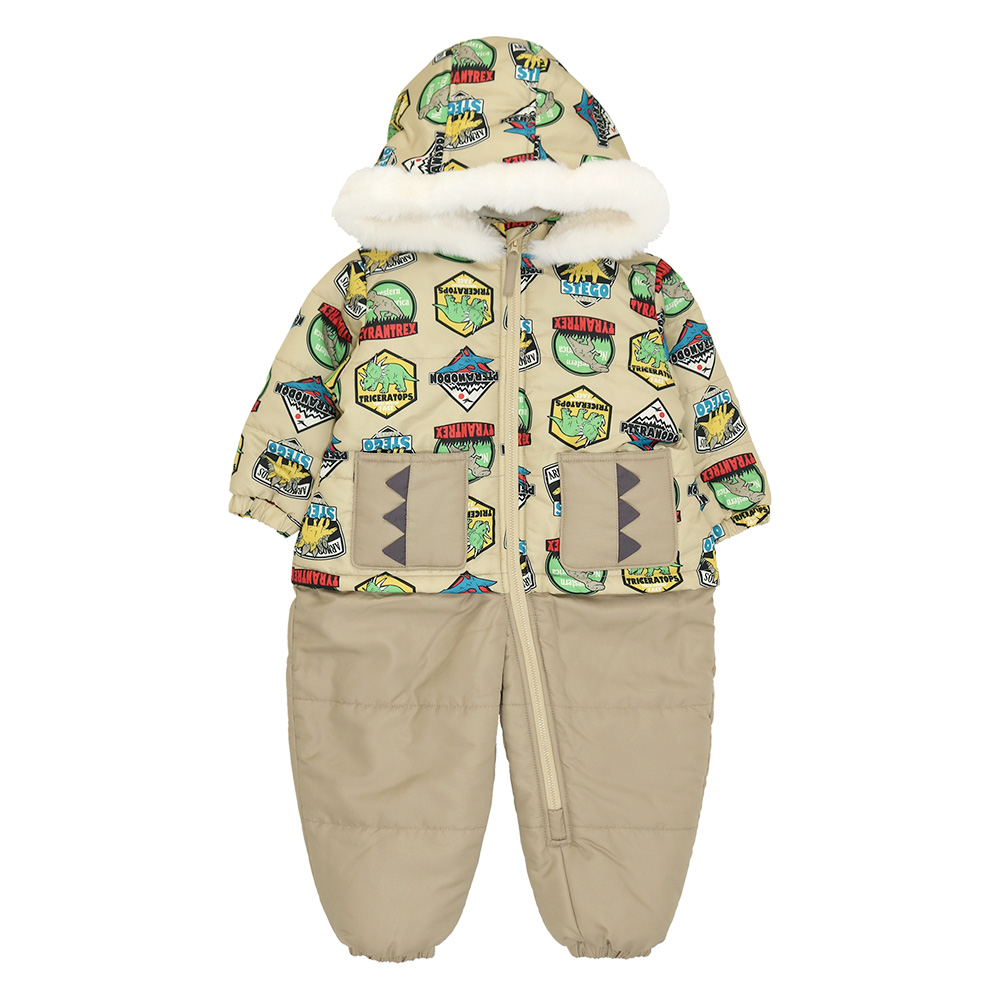 GrinLab（グリンラボ） キッズ ジャンプスーツ 男の子 ダイナソー