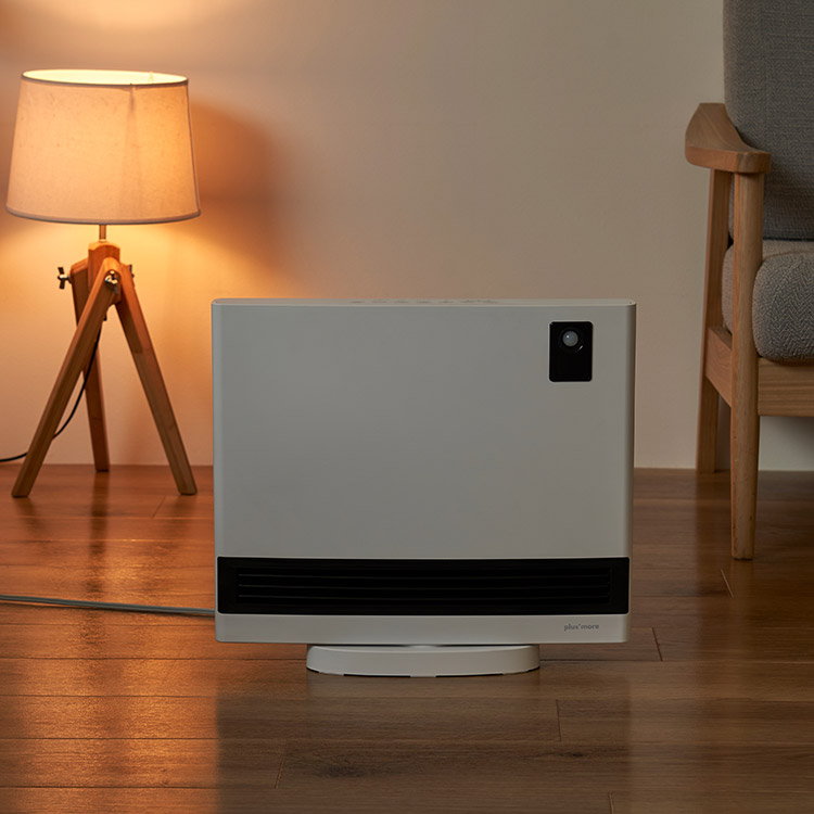 上下自動ルーバー付 人感センサーパネルヒーター 1200Wのハイパワー