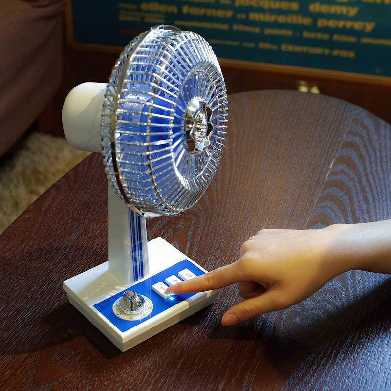 卓上扇風機 レトロファン レトロ扇風機 充電式 コードレス扇風機