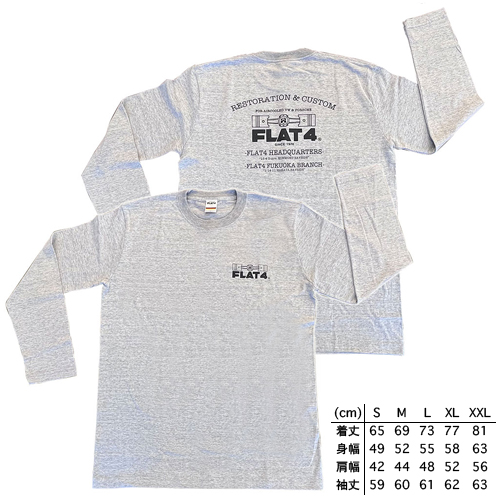 FLAT4 ONLINE SHOP / ショート/ロングスリーブ Tシャツ