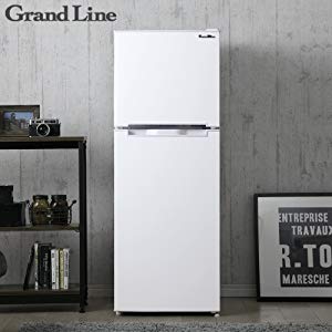 Grand Line 2ドア 冷凍/冷蔵庫 138L