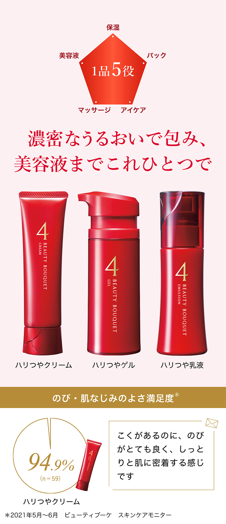 FANCL（ファンケル） ビューティブーケ ハリつやクリーム 1本 クリーム