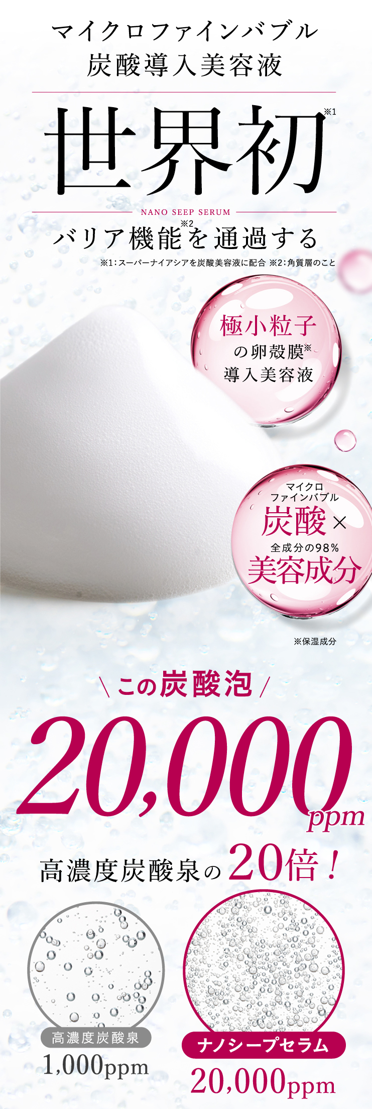 ESIENCE（エシエンス） 爆買 [ 医薬部外品 ] 2本セット ナノシープ