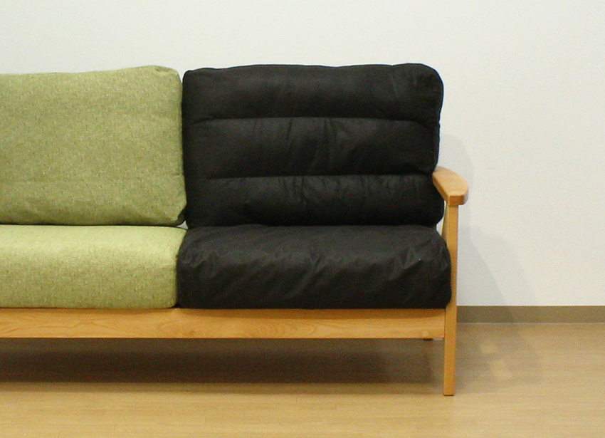 交換用座面（2枚）・背面（2枚）クッション4点セット （Cooperソファ