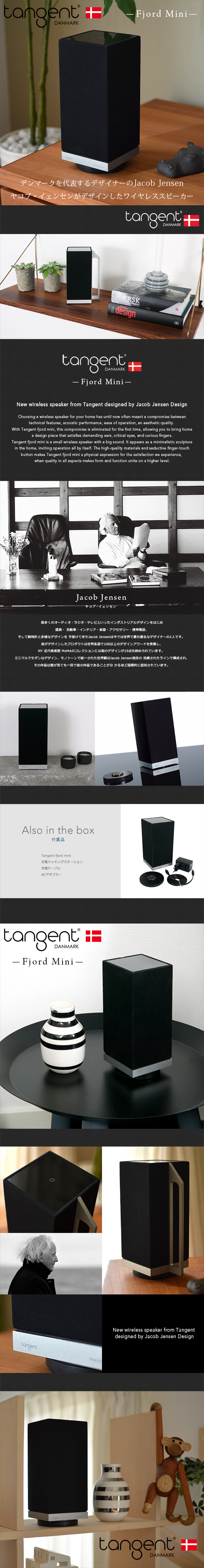 Tangent タンジェント Fjord Mini フィヨルド ミニ ワイヤレス