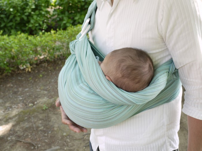 オリジナル 通常タイプ 肩幅スリム あっきースリング 彩 抱っこ紐