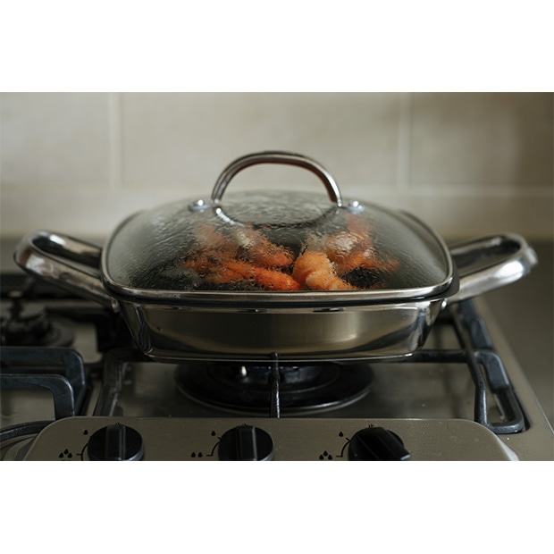 マイヤー スクエアグリルパン 24cm【IH使用可】:オレンジページ shop