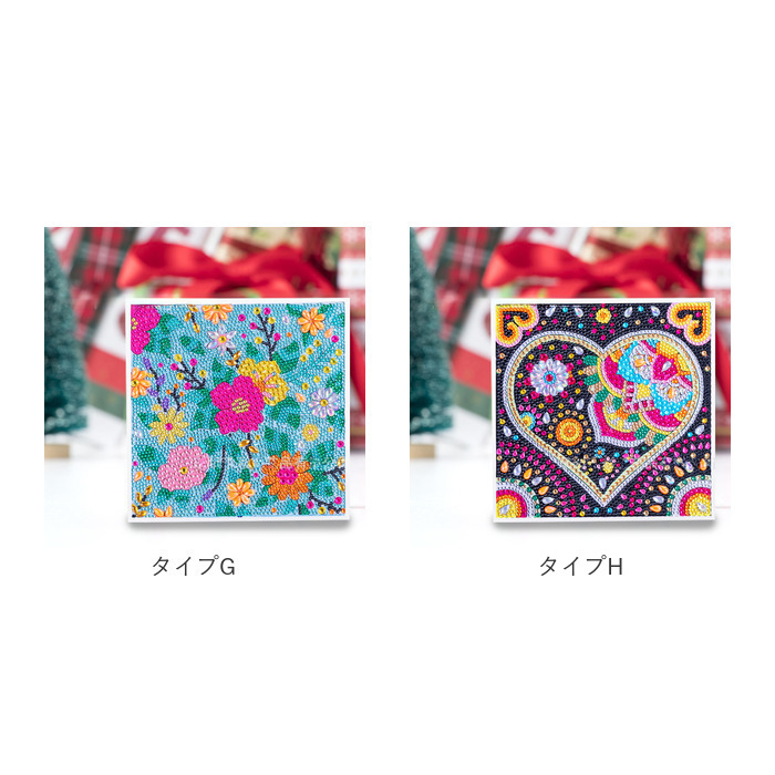 ダイヤモンドアートクラブCozy Christmas DACキット